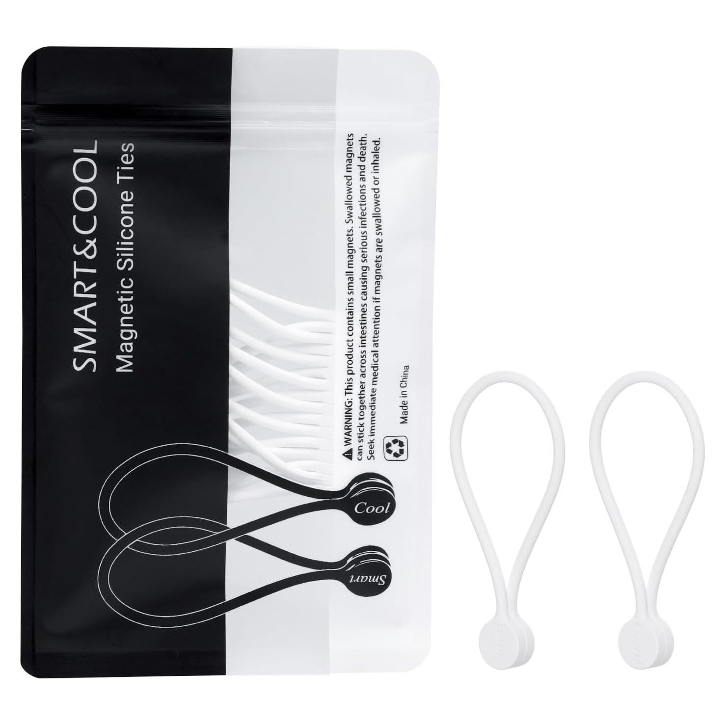 Sujetadores Magnéticos Smart&Cool 18.18 cm 8-Pack Blanco