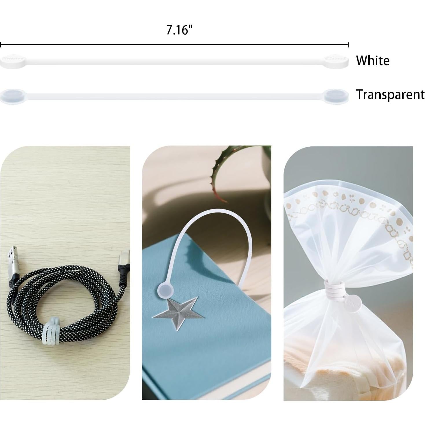 Sujetadores Magnéticos Smart&Cool 18.18 cm 8-Pack Blanco