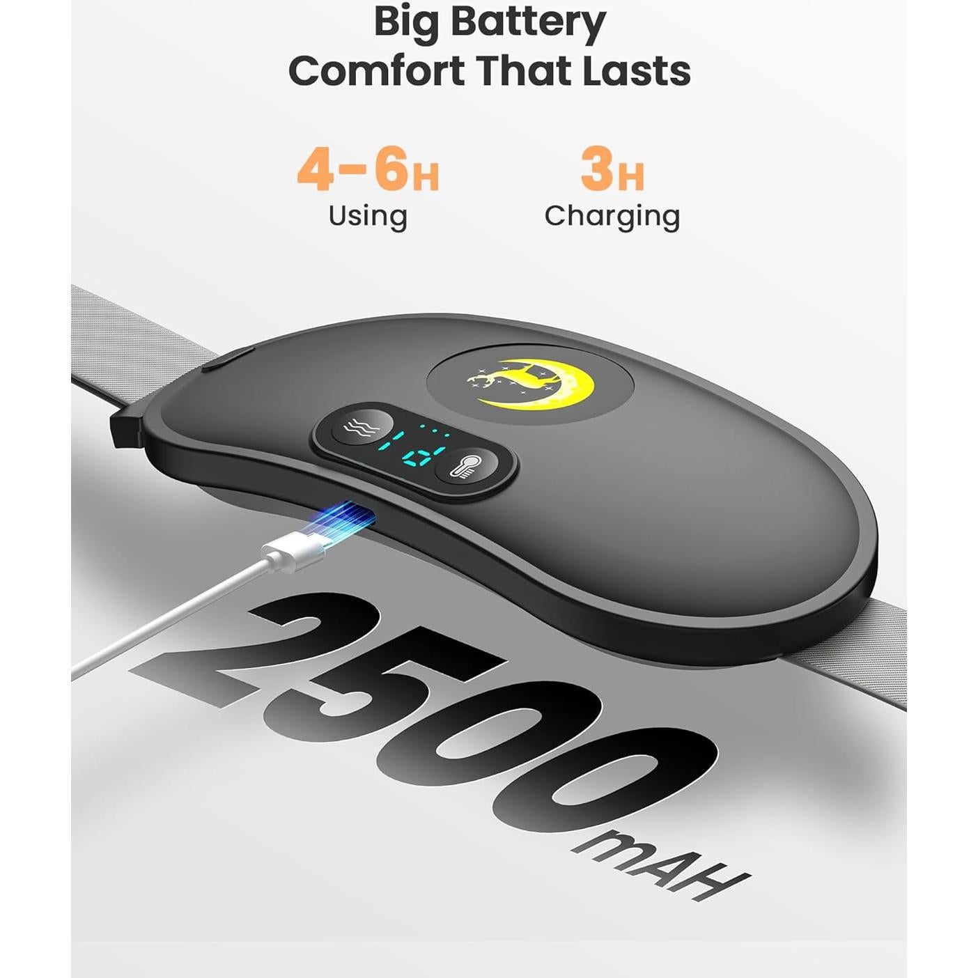 Almohadilla Térmica Inalámbrica Koonie NGD301 2500mAh 6 Modos