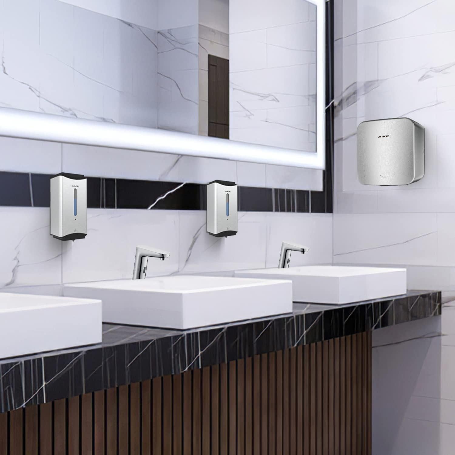 Secador de Manos AIKE AK2800C Acero Inoxidable 1400W 110V