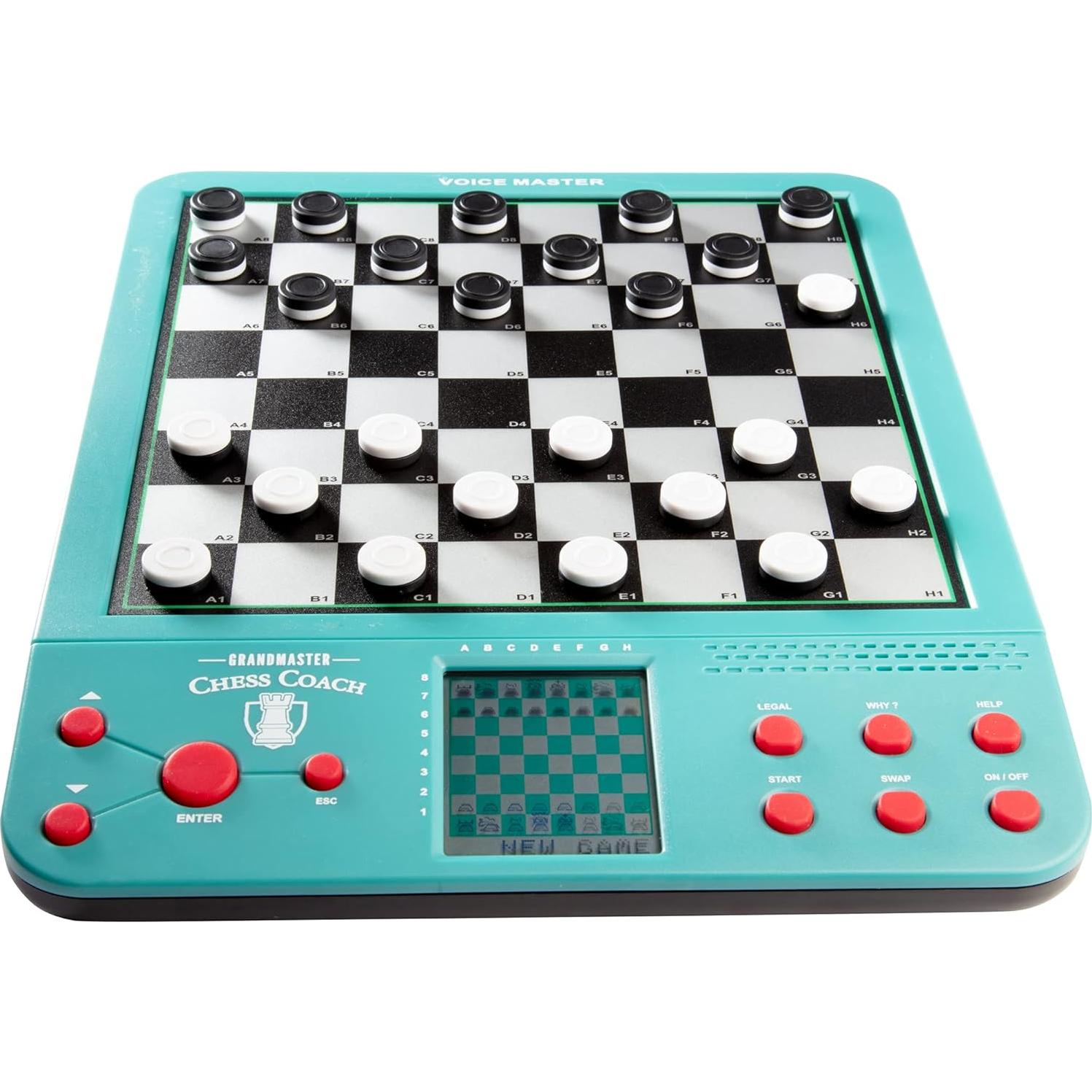 Juego de Ajedrez Electrónico Gran Maestro - 8 Juegos en 1