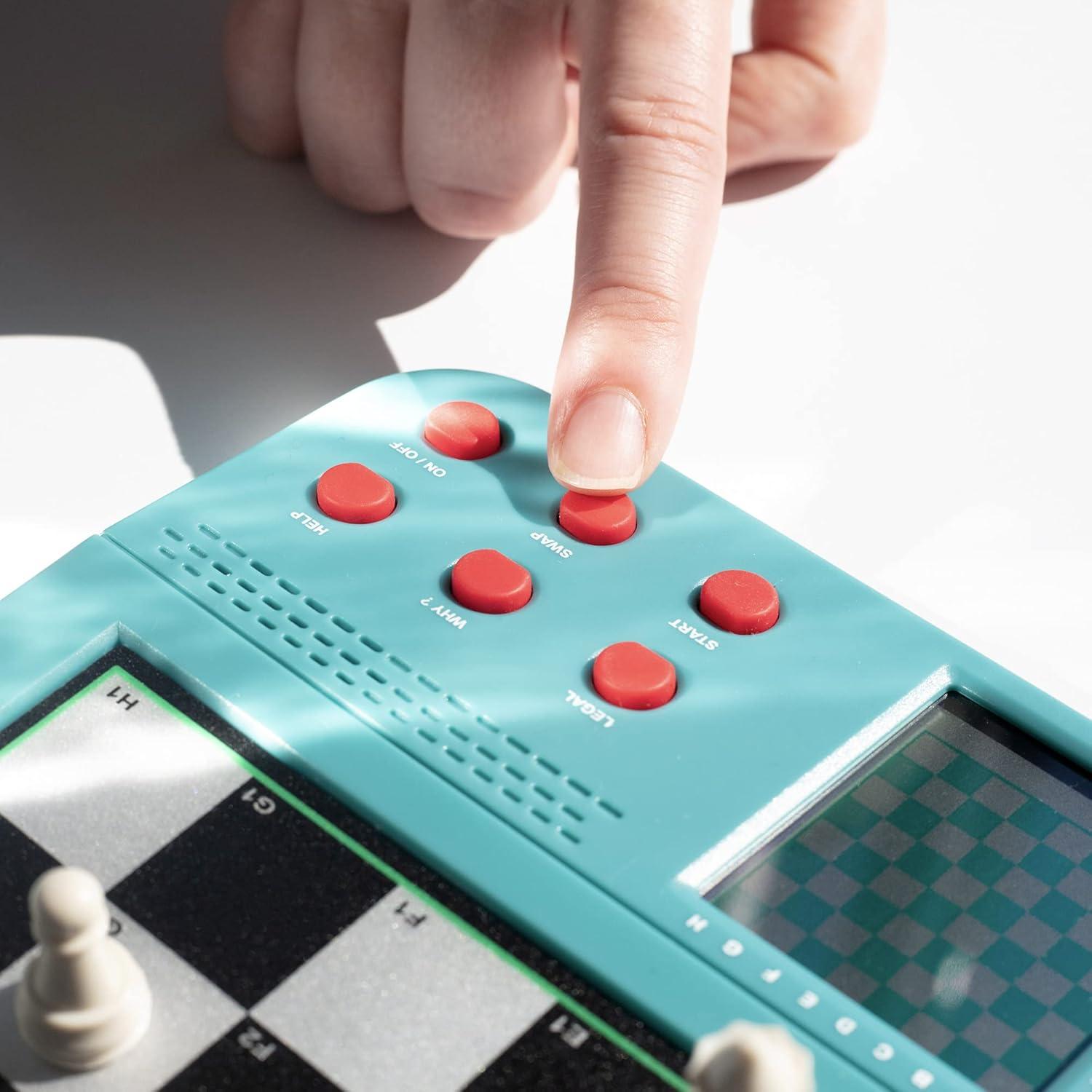 Juego de Ajedrez Electrónico Gran Maestro - 8 Juegos en 1