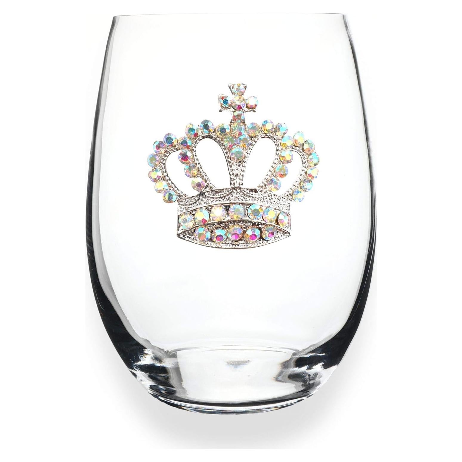 Copa de Vino Sin Tallo Las Joyas de las Reinas - Brillante
