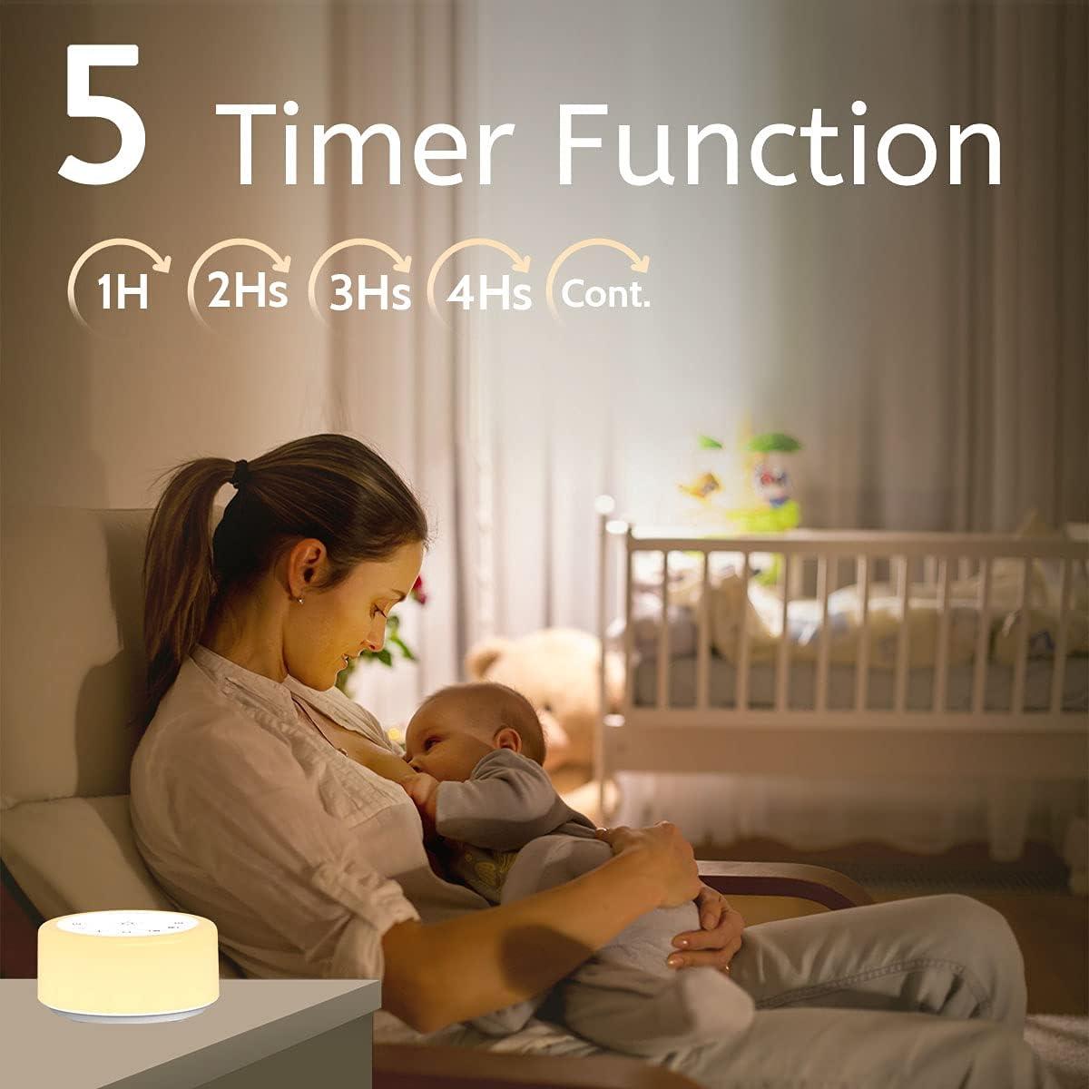 Máquina de Sonido ColourNoise con 30 Sonidos y 12 Luces