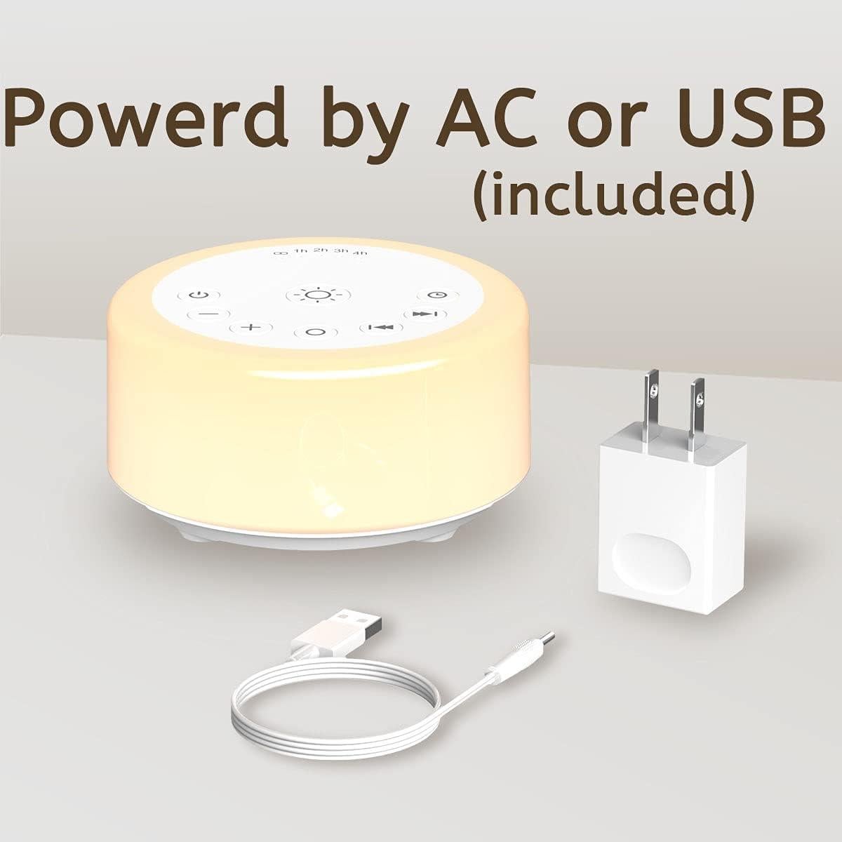 Máquina de Sonido ColourNoise con 30 Sonidos y 12 Luces