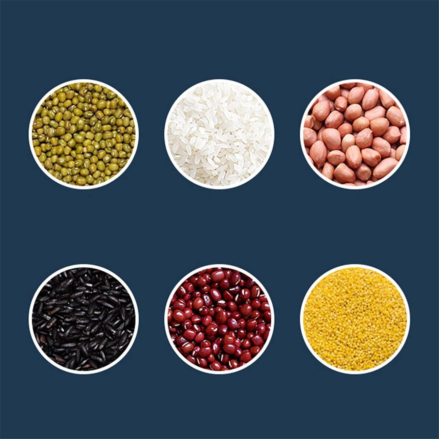 Dispensador de Alimentos Secos Eapmic 5 Compartimentos 9Kg