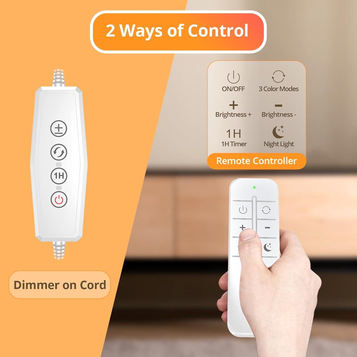 Lámpara de Lectura LED iFalarila con Control Remoto 3.5"