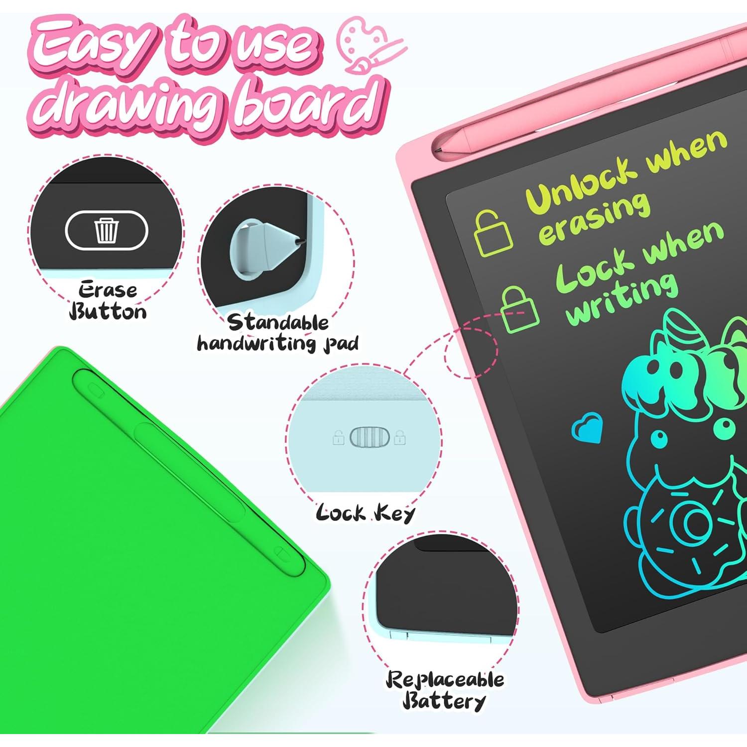 Paquete de 3 Tabletas de Escritura LCD LEYAOYAO para Niños