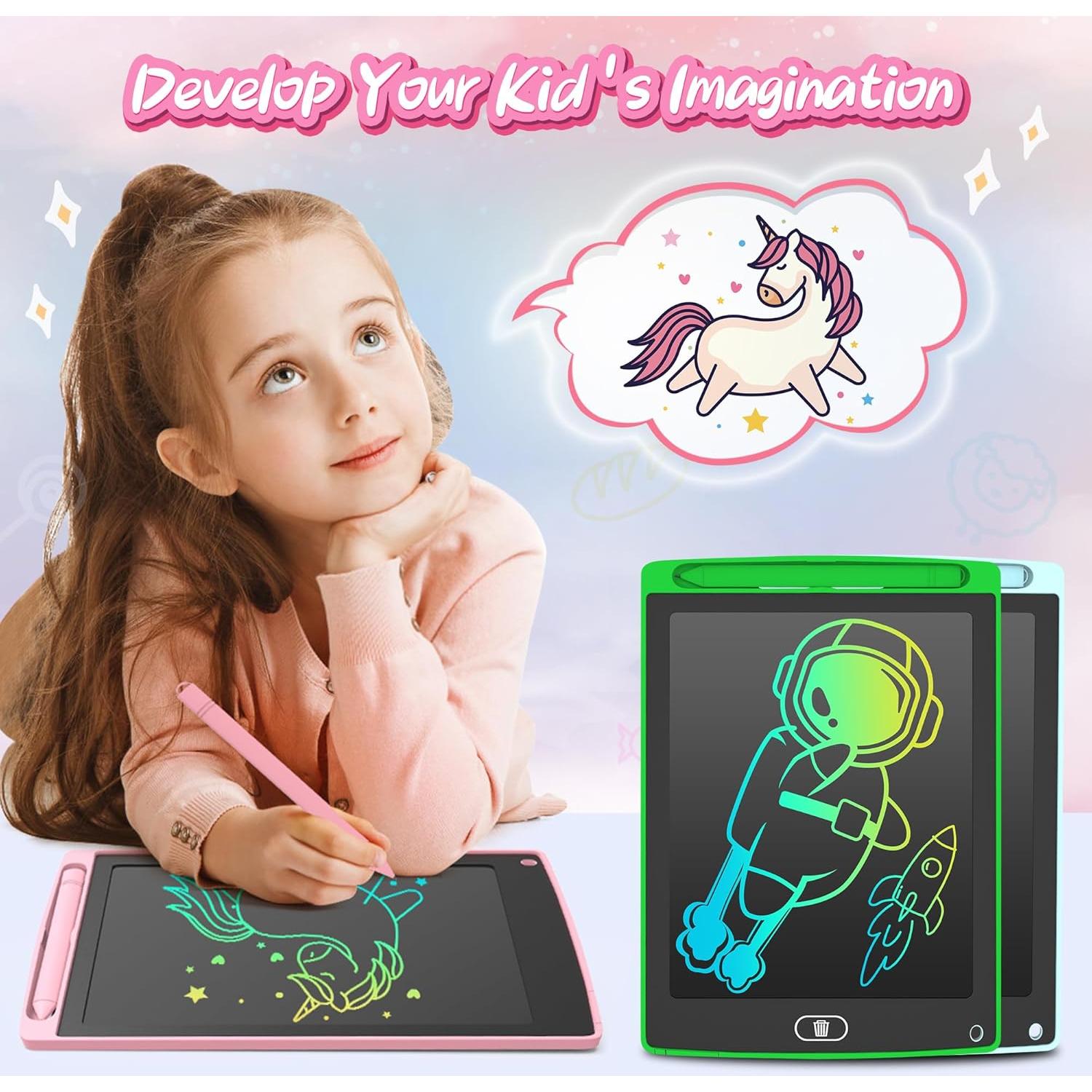 Paquete de 3 Tabletas de Escritura LCD LEYAOYAO para Niños
