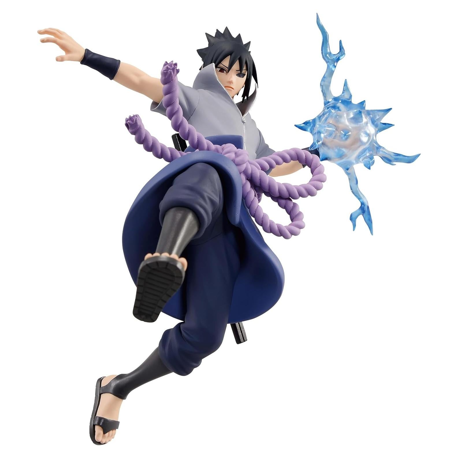 Estatua Uchiha Sasuke Banpresto 11.94 cm Efecto Anime