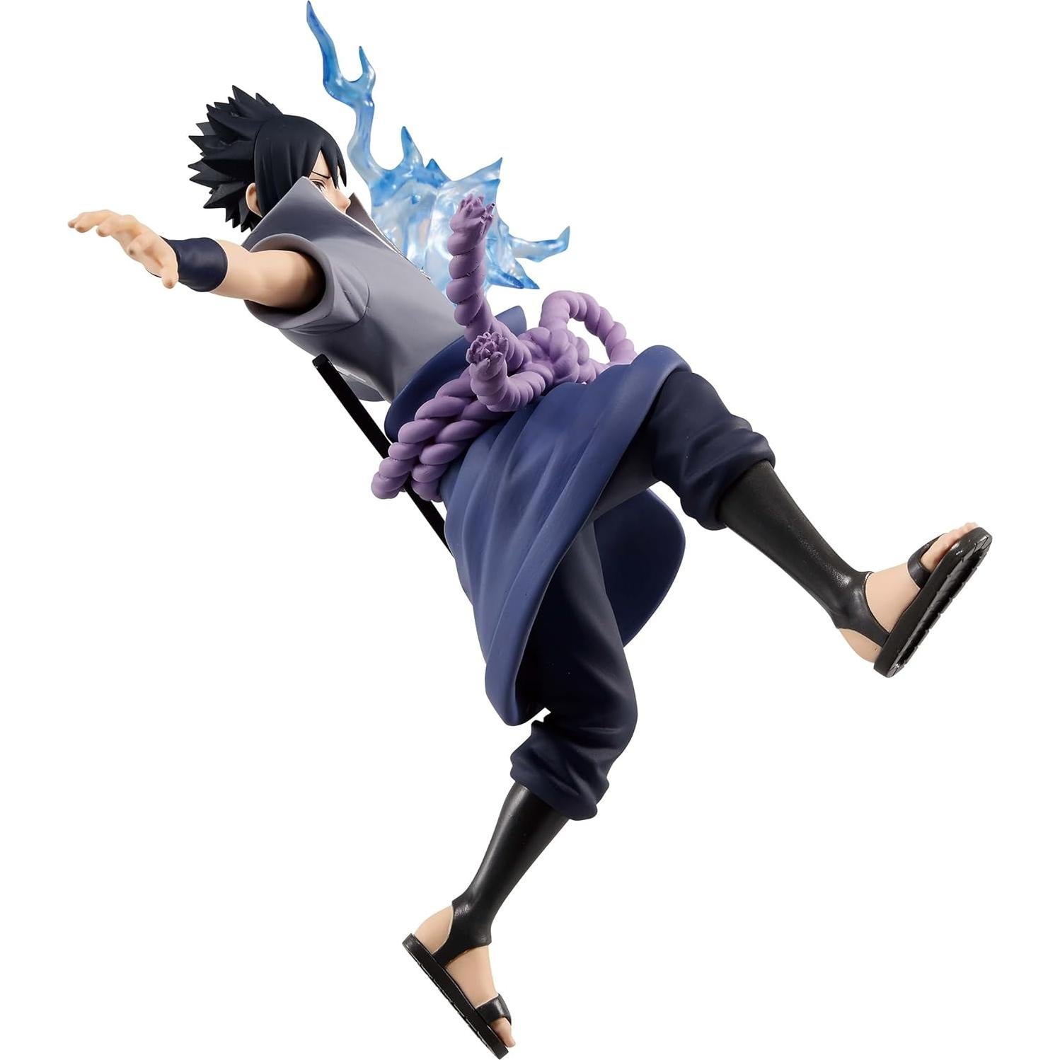 Estatua Uchiha Sasuke Banpresto 11.94 cm Efecto Anime