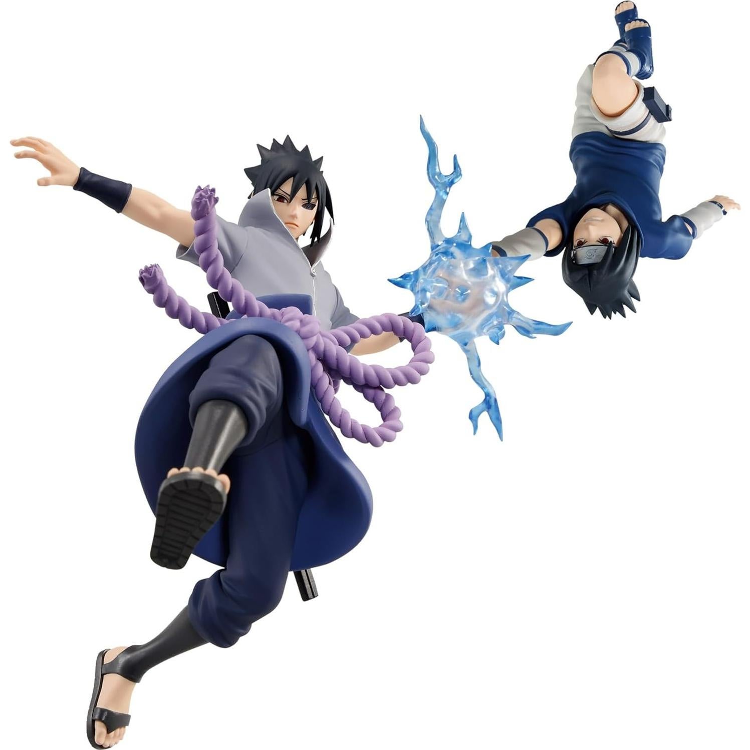 Estatua Uchiha Sasuke Banpresto 11.94 cm Efecto Anime