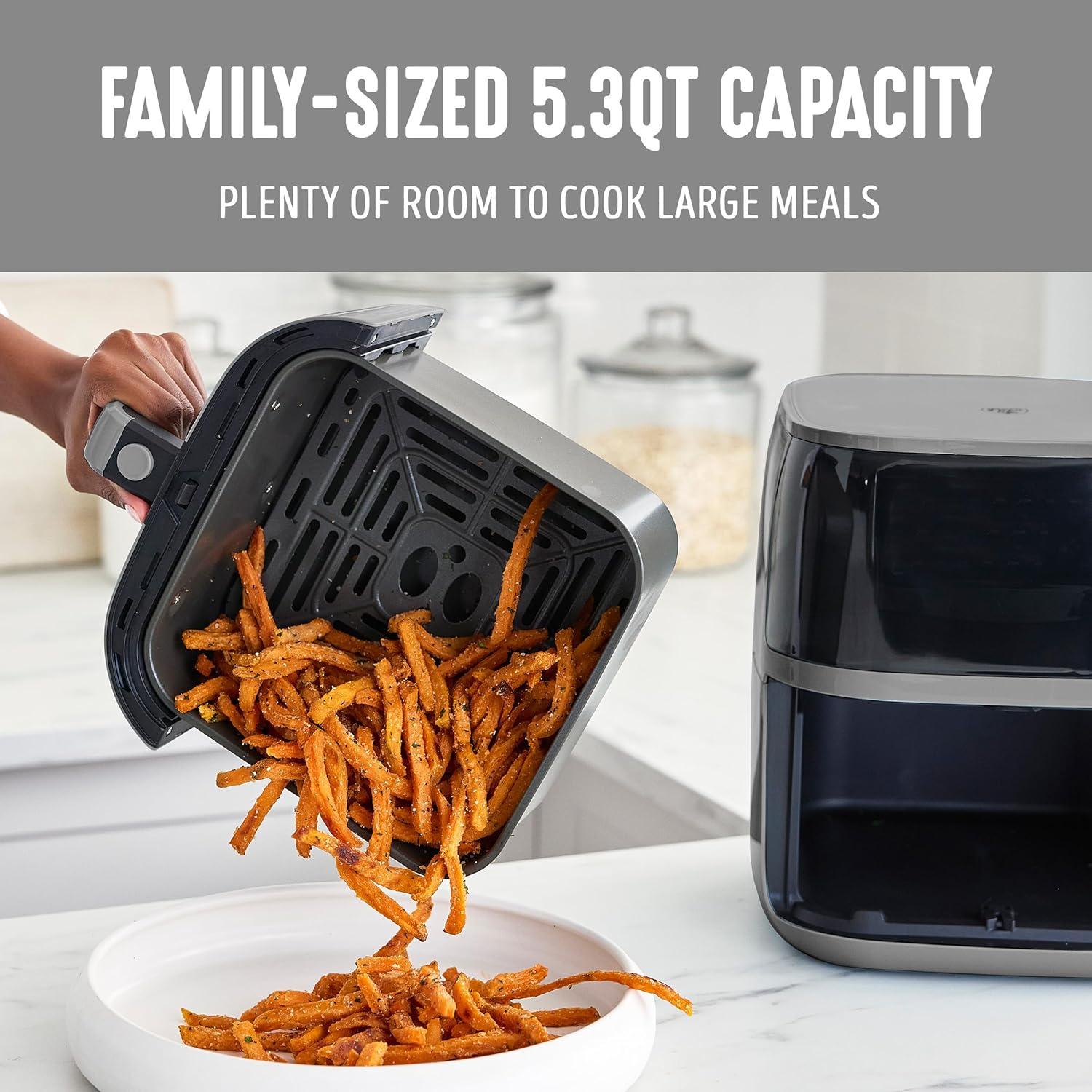 Freidora Eléctrica GreenLife 5.3L Antiadherente Digital