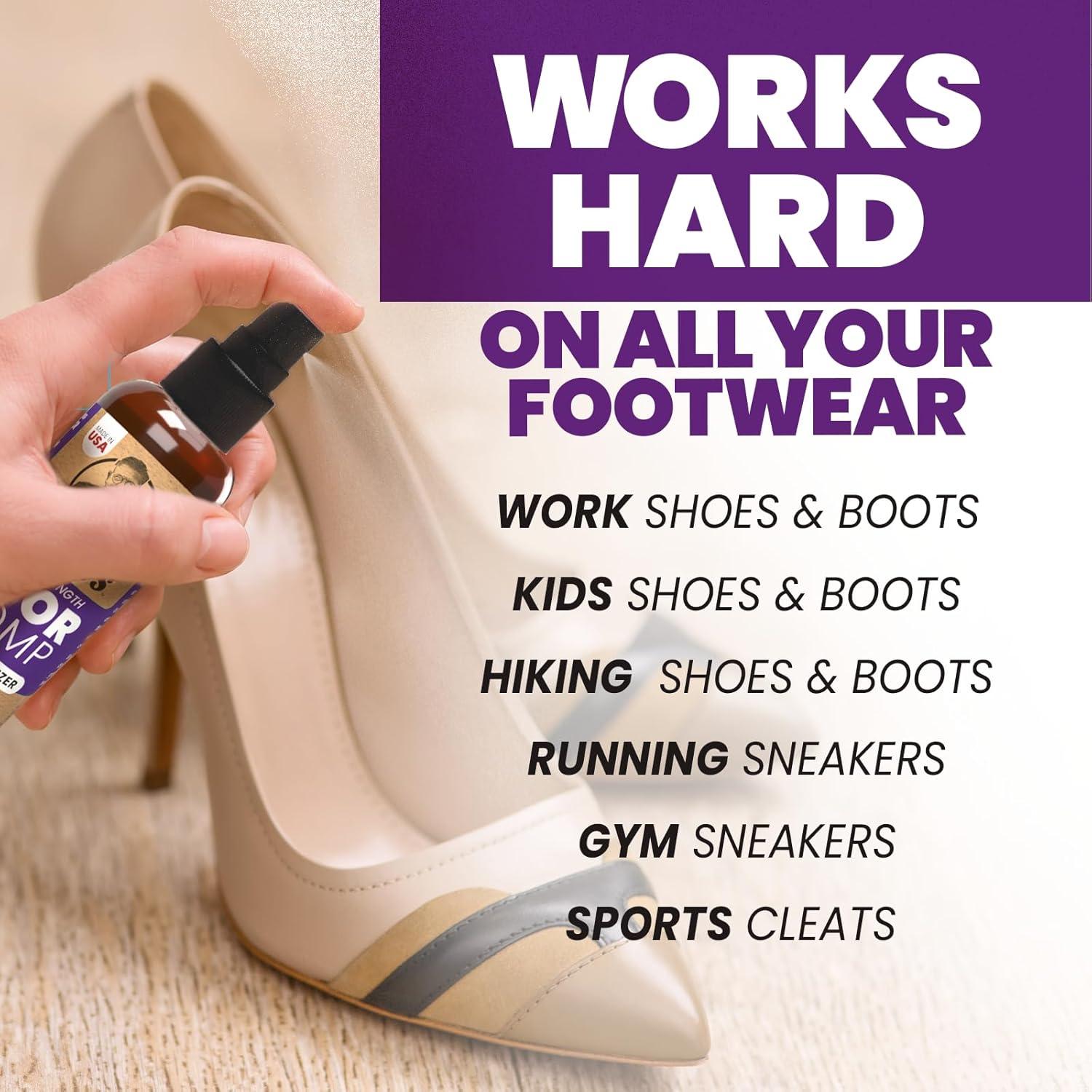 Desodorante en Spray para Zapatos Uncle Todd 118 ml Lluvia de Medianoche