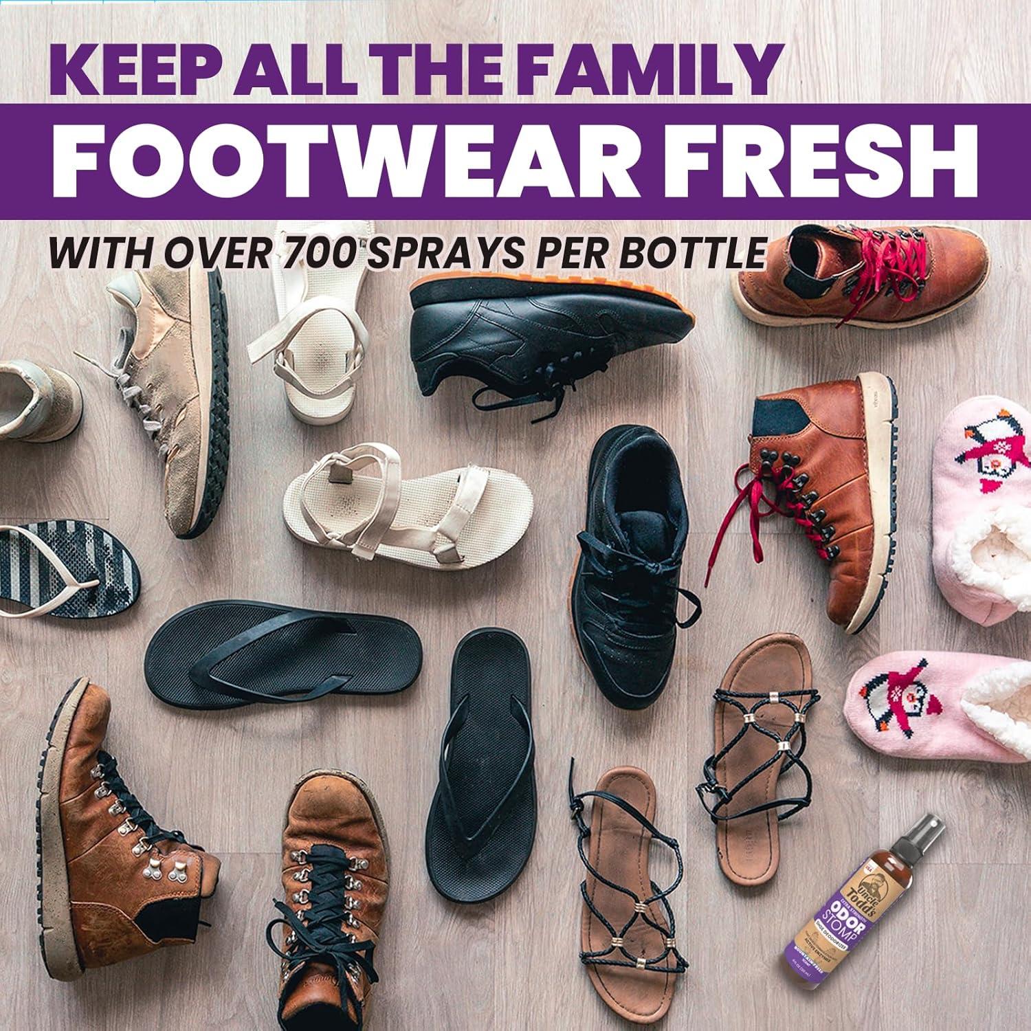 Desodorante en Spray para Zapatos Uncle Todd 118 ml Lluvia de Medianoche