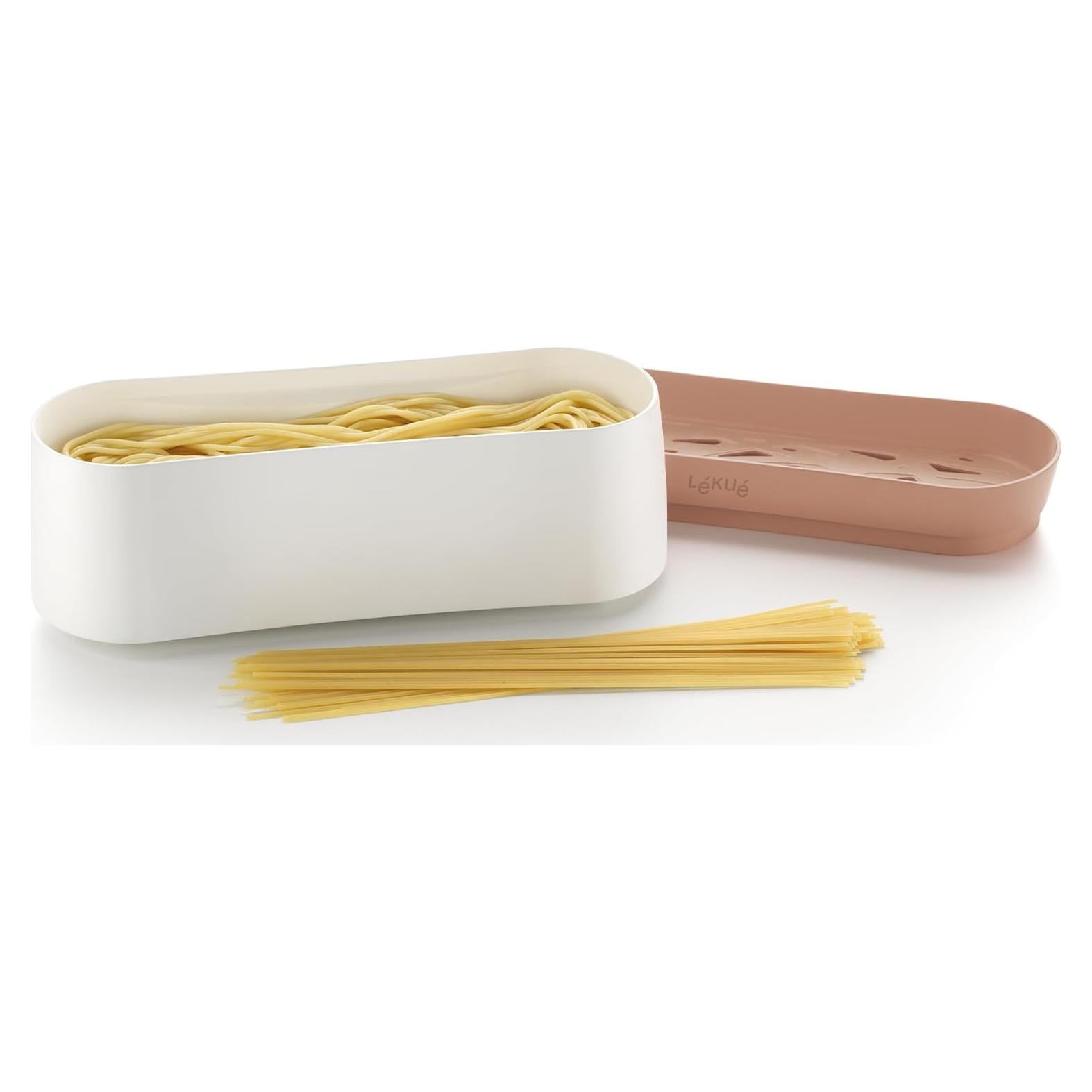 Cocedor de Pasta Rápido Lekue Terracota 1.5L Silicona