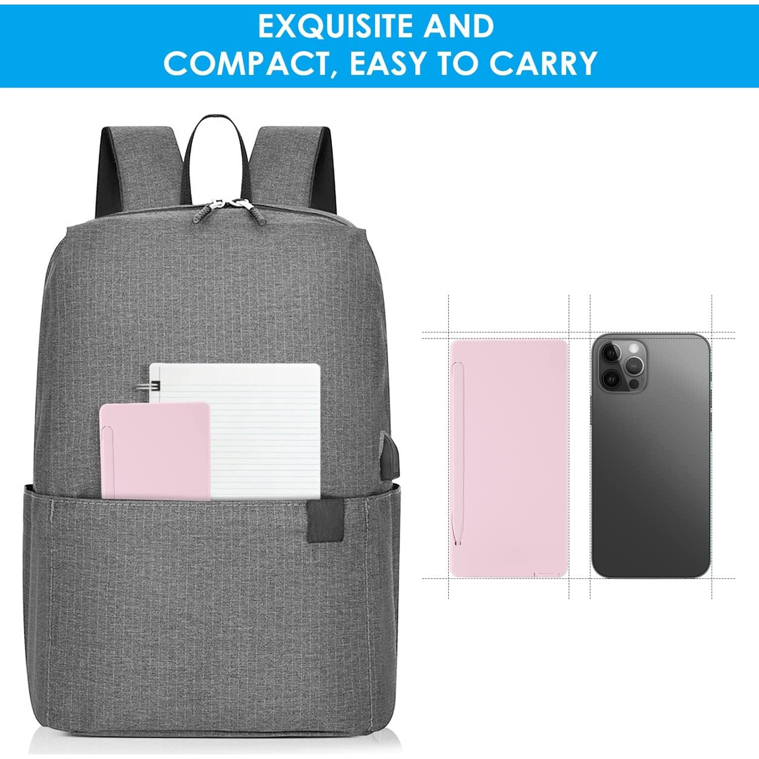 Calculadora Científica IPepul Rosa 10 Dígitos y Bloc de Notas