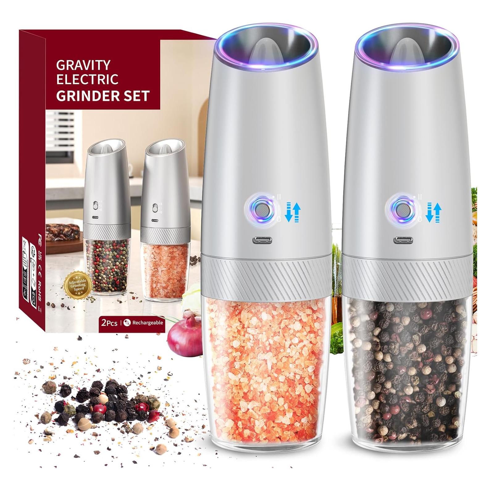 Molinillo Eléctrico de Sal y Pimienta CIRCLE JOY 2 Velocidades