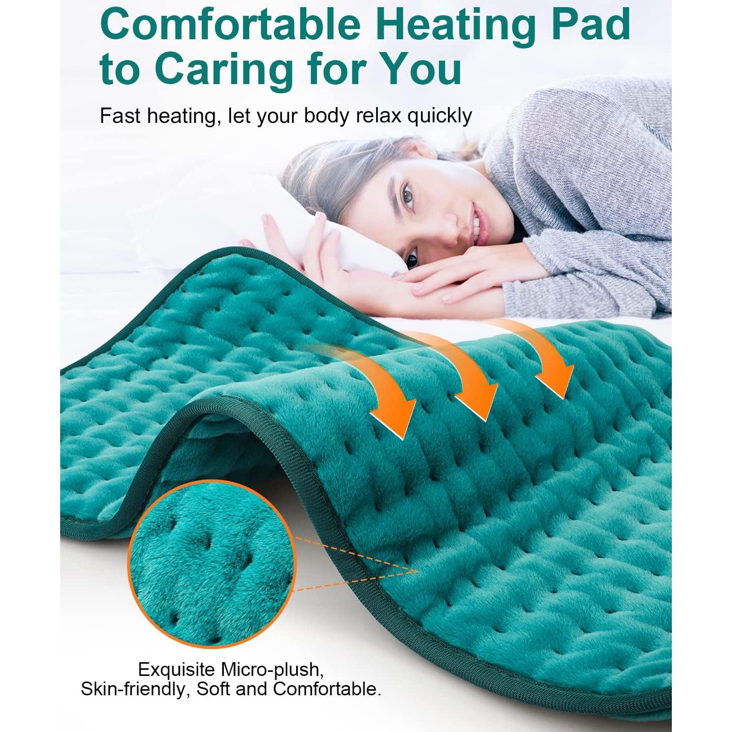 Almohadilla Calefactora Juena 30x60 cm 6 Niveles Calor