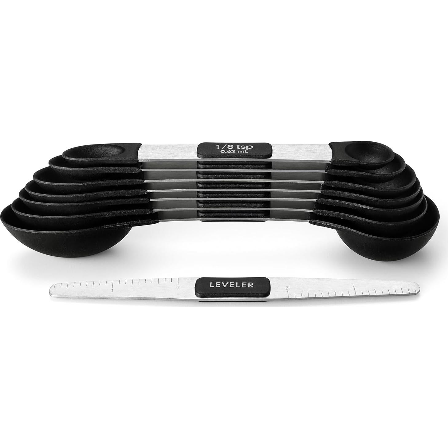 Juego de Cucharas Medidoras Magnéticas Spring Chef 7 Piezas