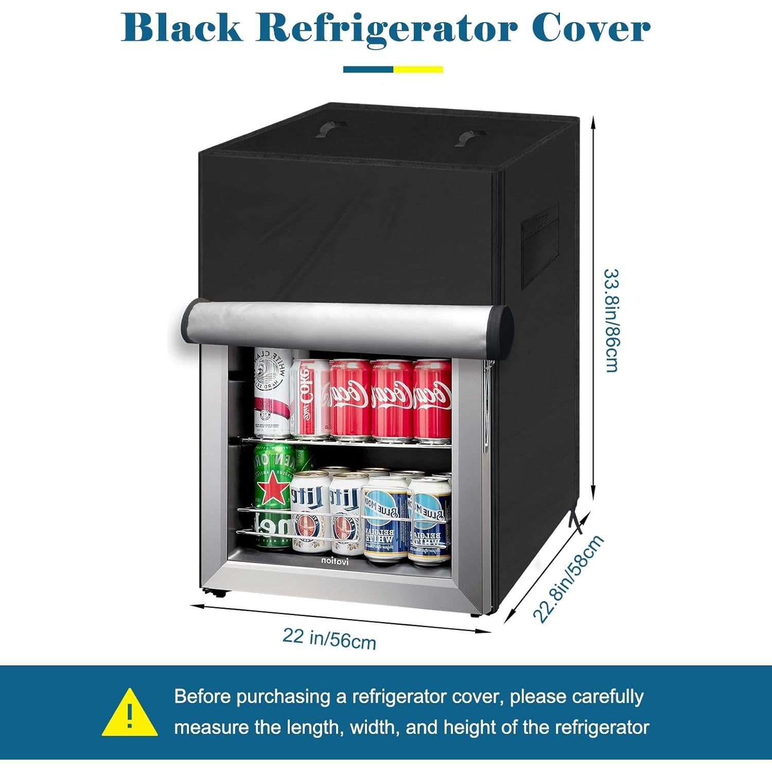 Funda Impermeable COITEK para Congelador Vertical Compacto 56x58x86cm