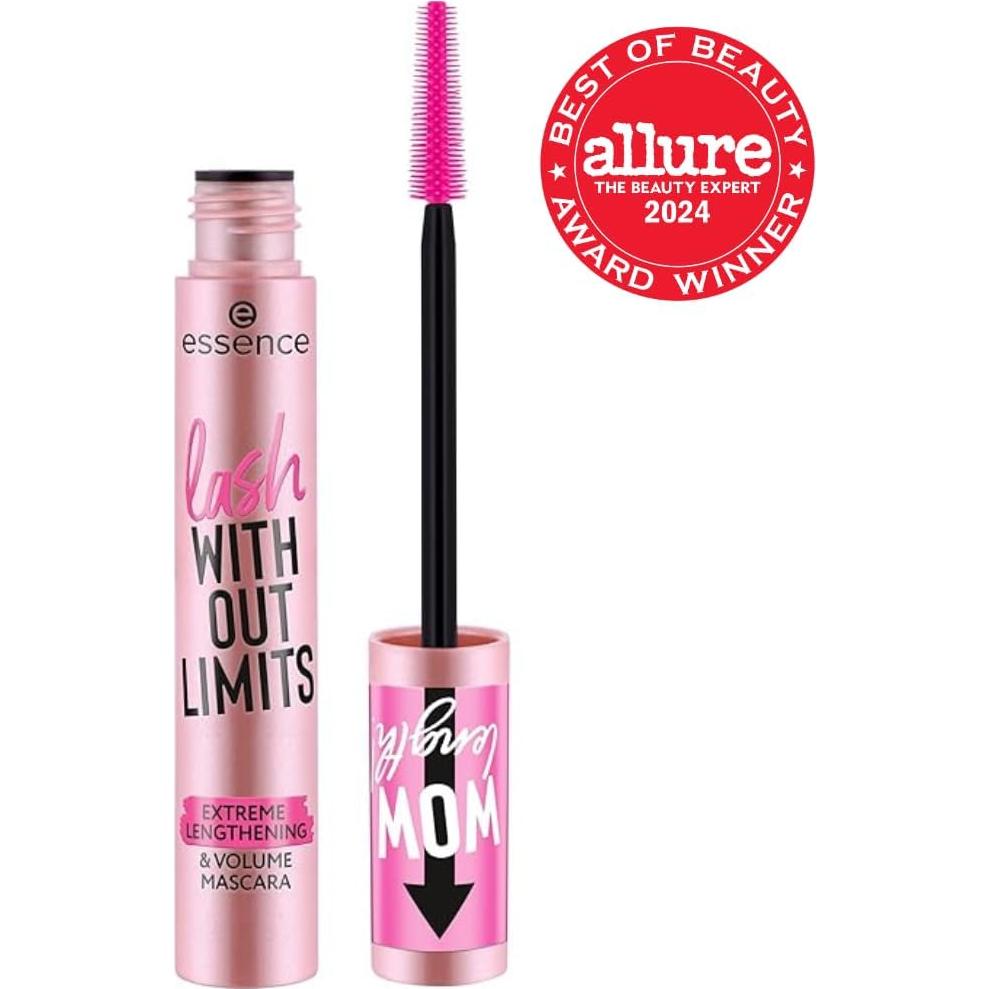 Máscara de Pestañas Volumen y Alargamiento Esencia 01 Negro Extra