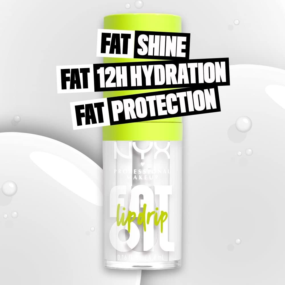 Brillo Labial Hidratante NYX 4.73 ml - Fat Oil Lip Drip Transparente