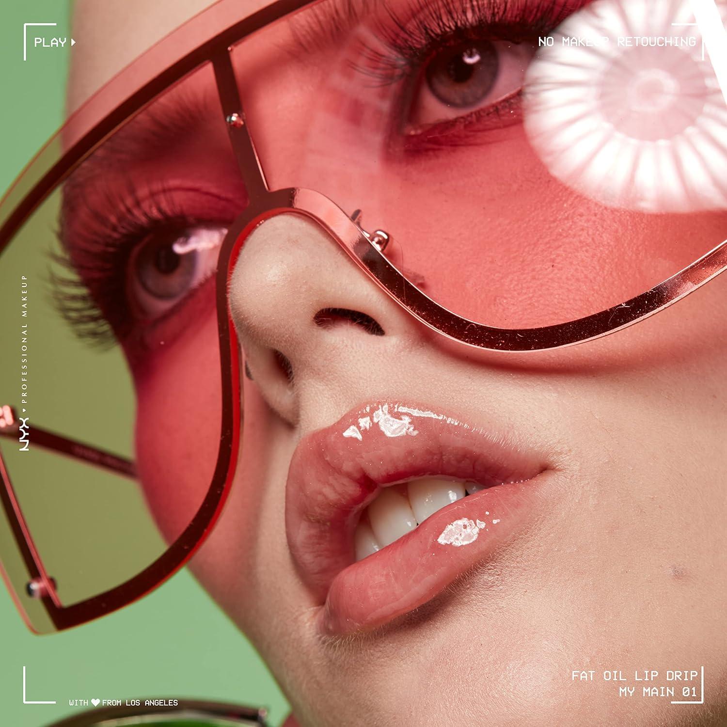 Brillo Labial Hidratante NYX 4.73 ml - Fat Oil Lip Drip Transparente