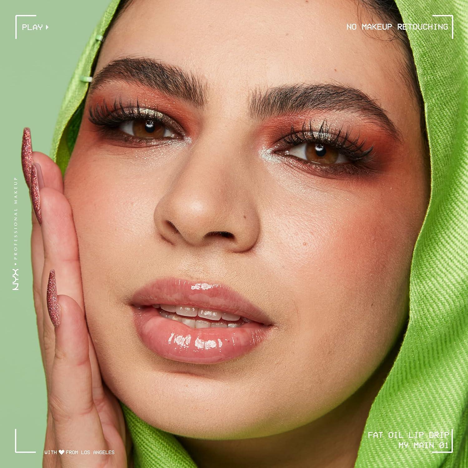 Brillo Labial Hidratante NYX 4.73 ml - Fat Oil Lip Drip Transparente