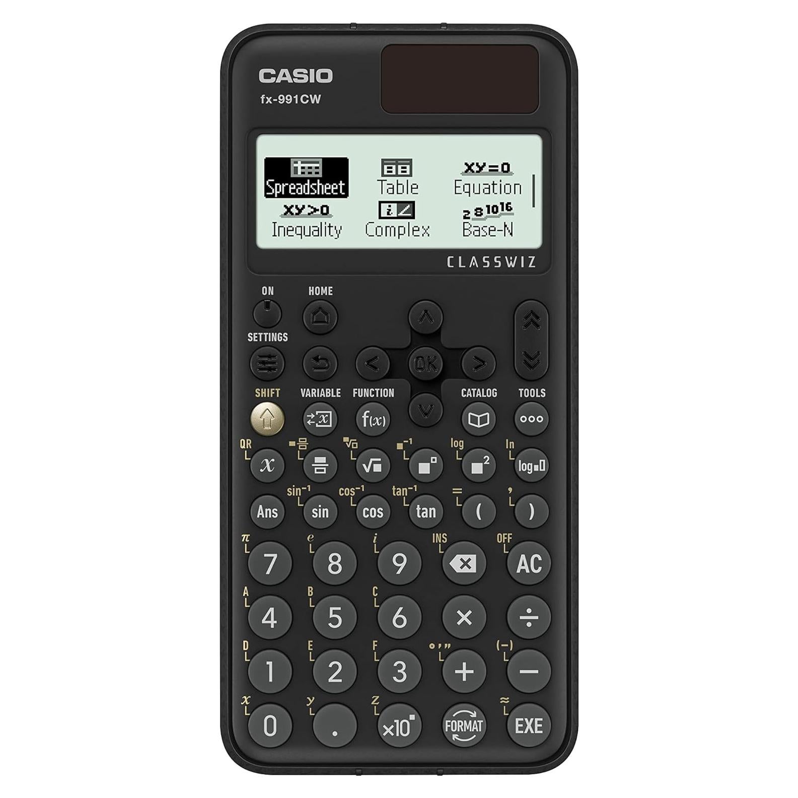 Calculadora Científica Casio fx-991CW con Pantalla Natural y 540 Funciones