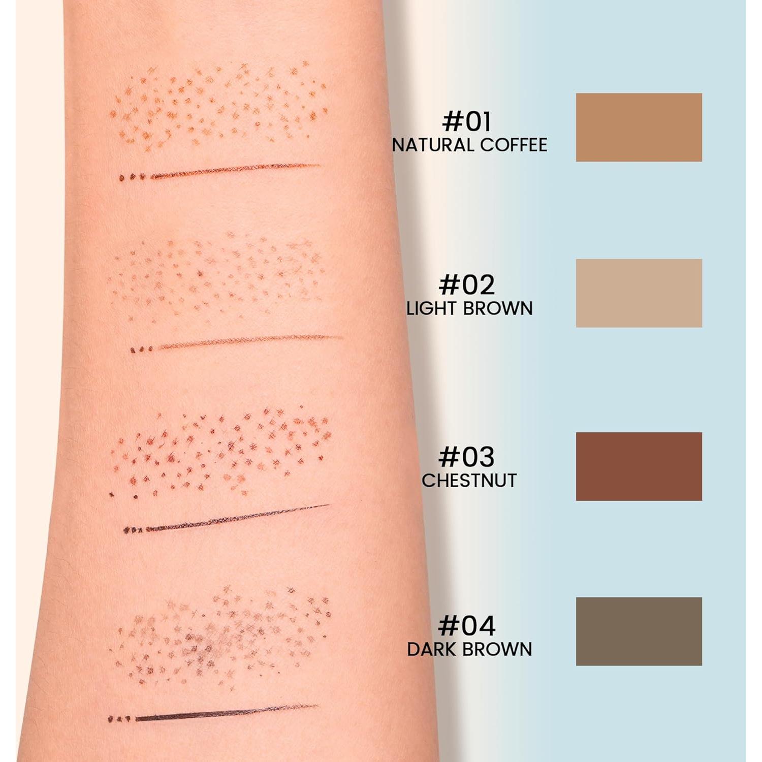 Bolígrafo de Pecas 2-en-1 Pudaier Doble Punta Impermeable