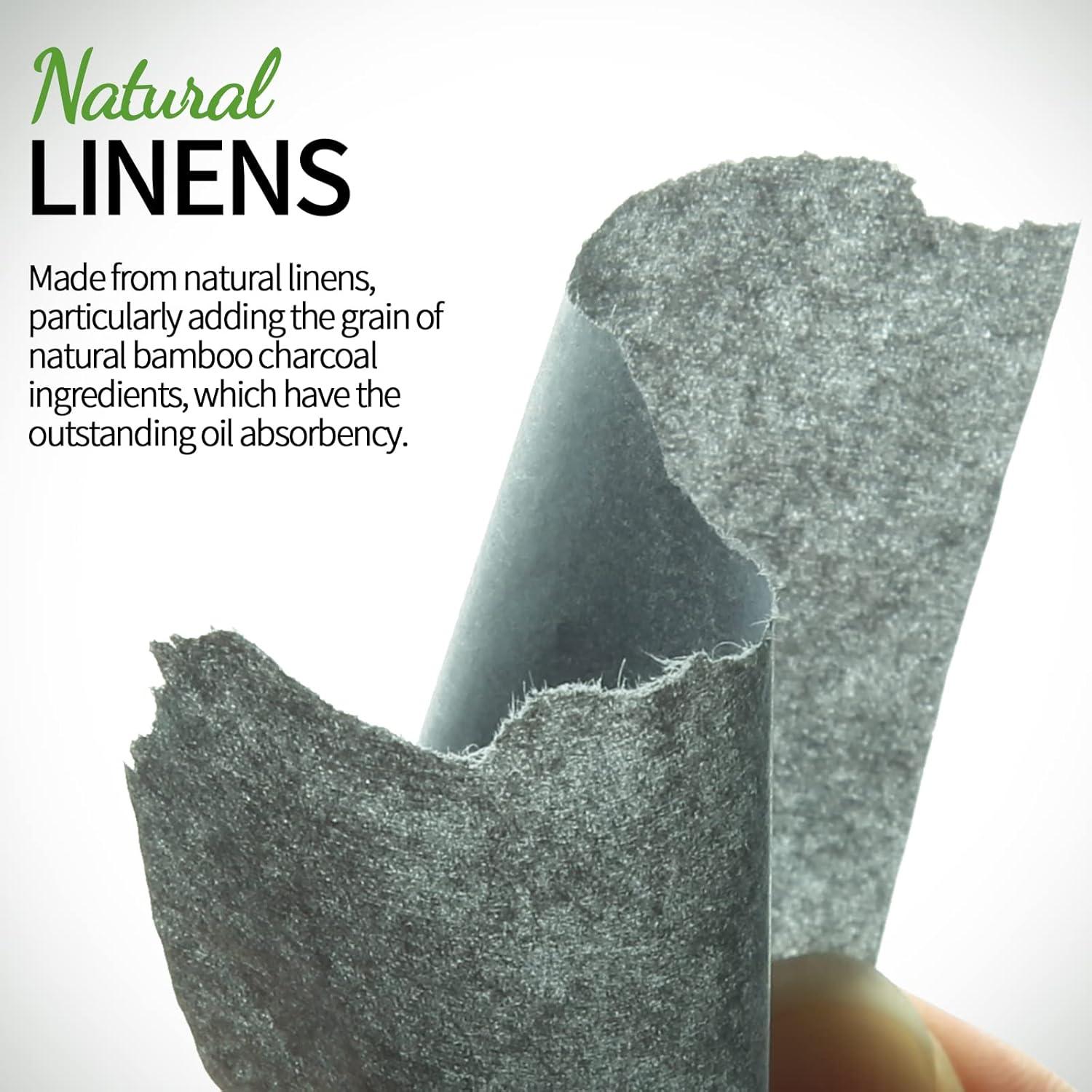 Hojas Absorbentes de Aceite FANDAMEI - 200 Unidades para Piel Grasa