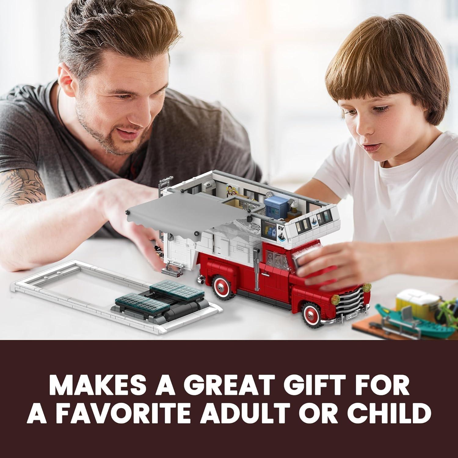 Set de Bloques Camper 2 en 1 Peisheng 2188 Piezas