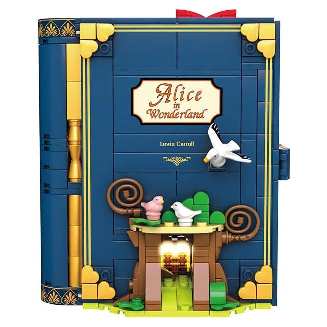 Libro de Cuentos de Hadas Lreyrous con Bloques 13x10 cm