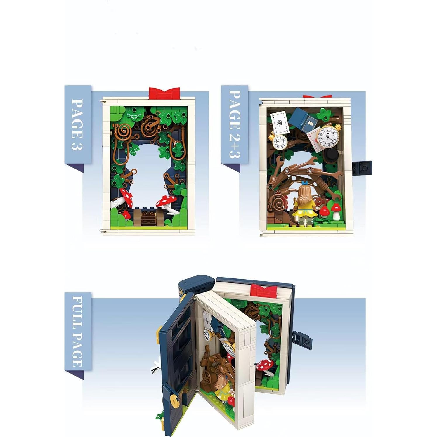 Libro de Cuentos de Hadas Lreyrous con Bloques 13x10 cm