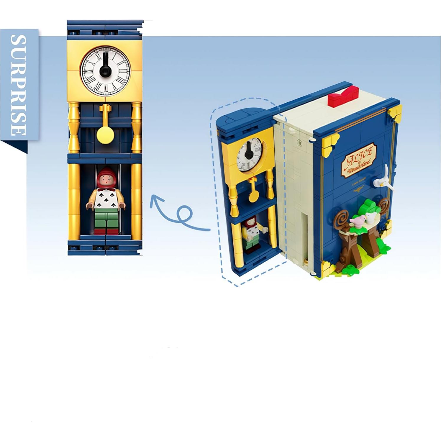 Libro de Cuentos de Hadas Lreyrous con Bloques 13x10 cm