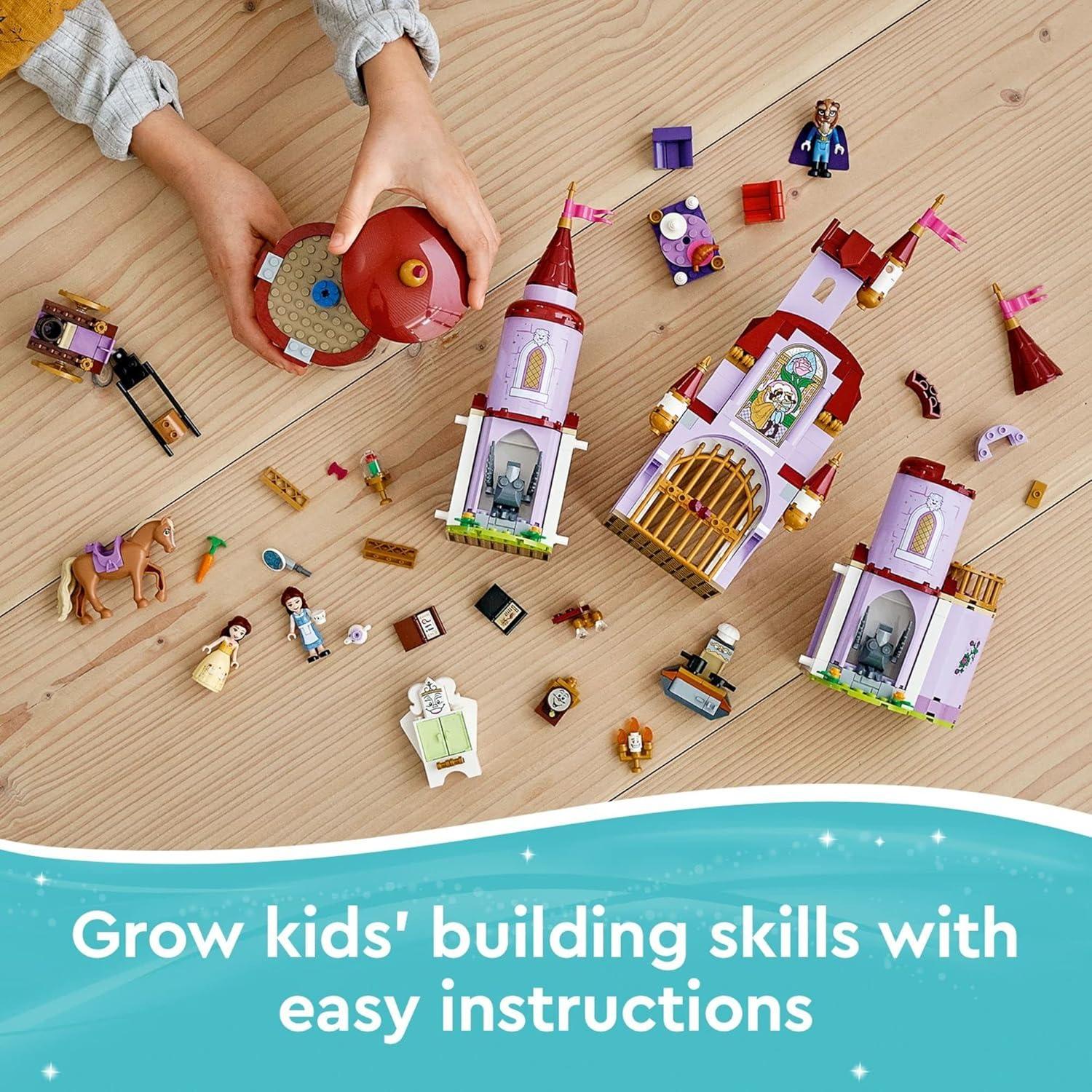 LEGO Disney Castillo Bella y Bestia 43196 505 Piezas