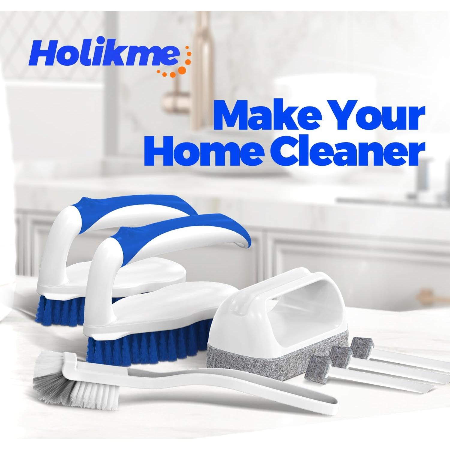 Holikme 7 Cepillos de Limpieza Profunda para Baño y Cocina