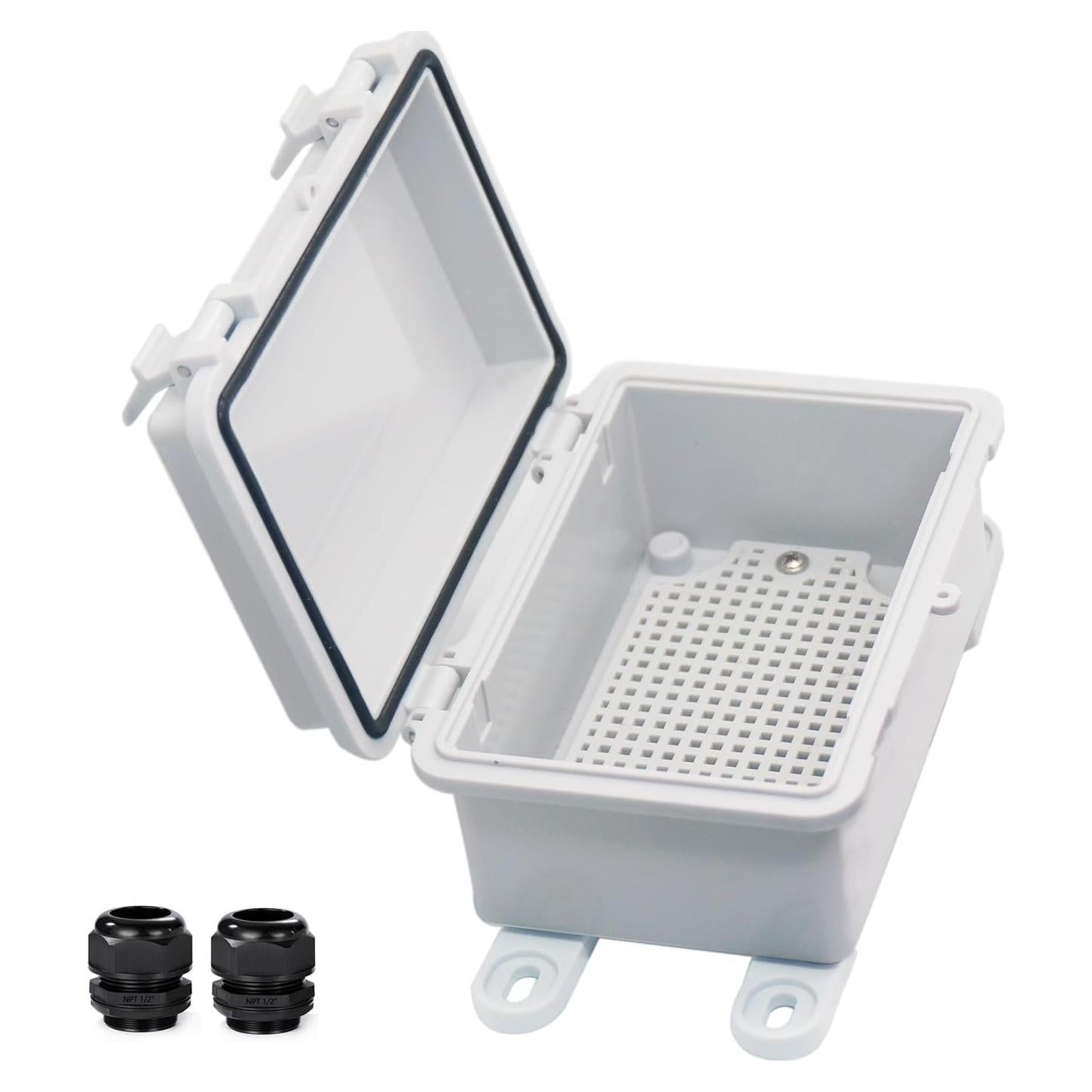 Caja Eléctrica Impermeable YETLEBOX IP67 15x10x7cm Gris