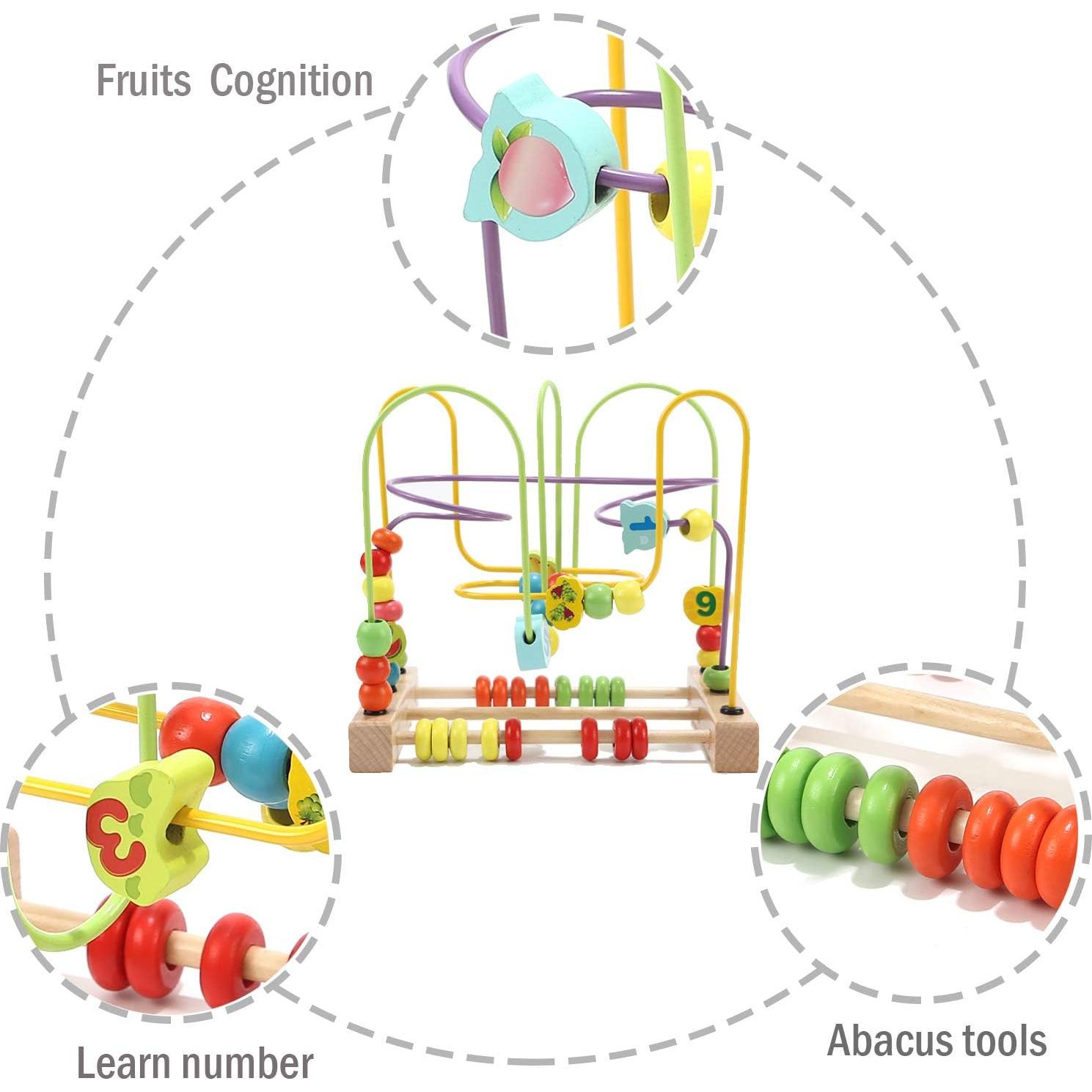 Laberinto de Perlas Wondertoys para Niños 21.78x13.89cm