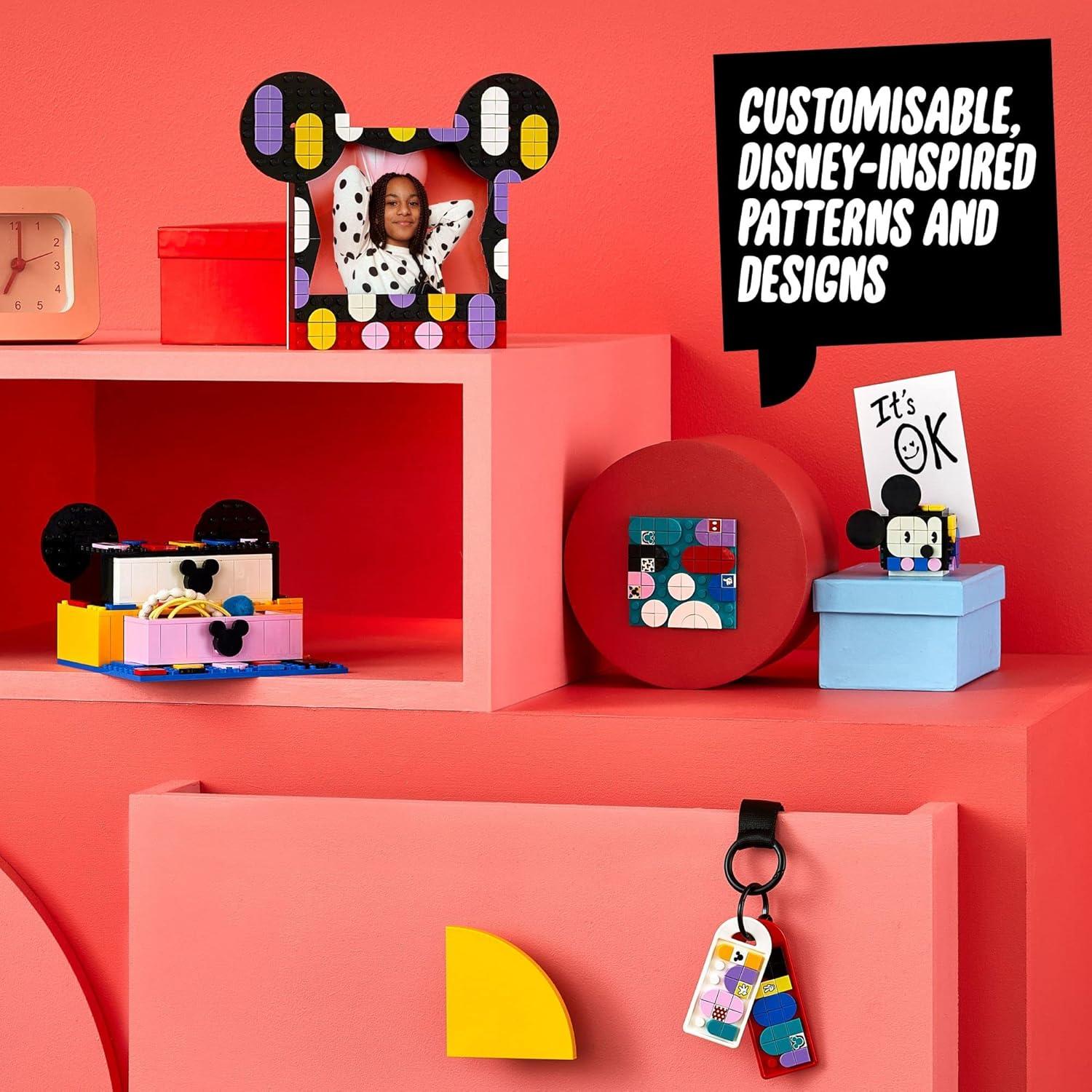 LEGO DOTS Disney Mickey y Minnie 6en1 Manualidades