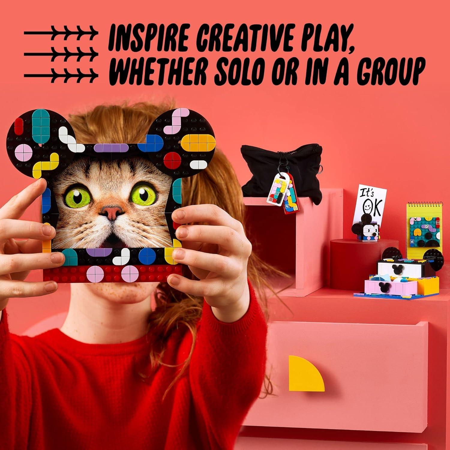 LEGO DOTS Disney Mickey y Minnie 6en1 Manualidades