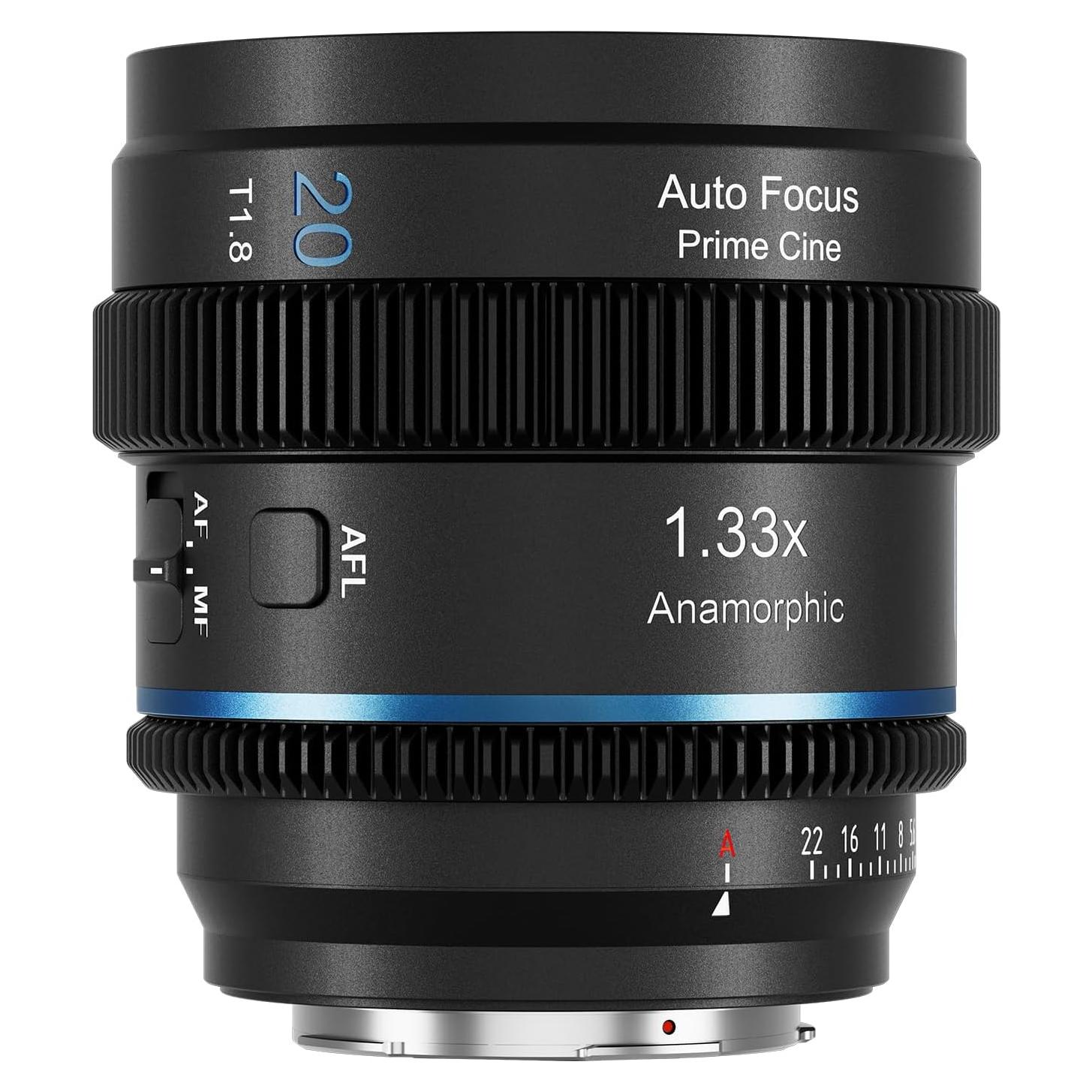 Lente Anamórfica SIRUI 20mm T1.8 M4/3 Autofocus