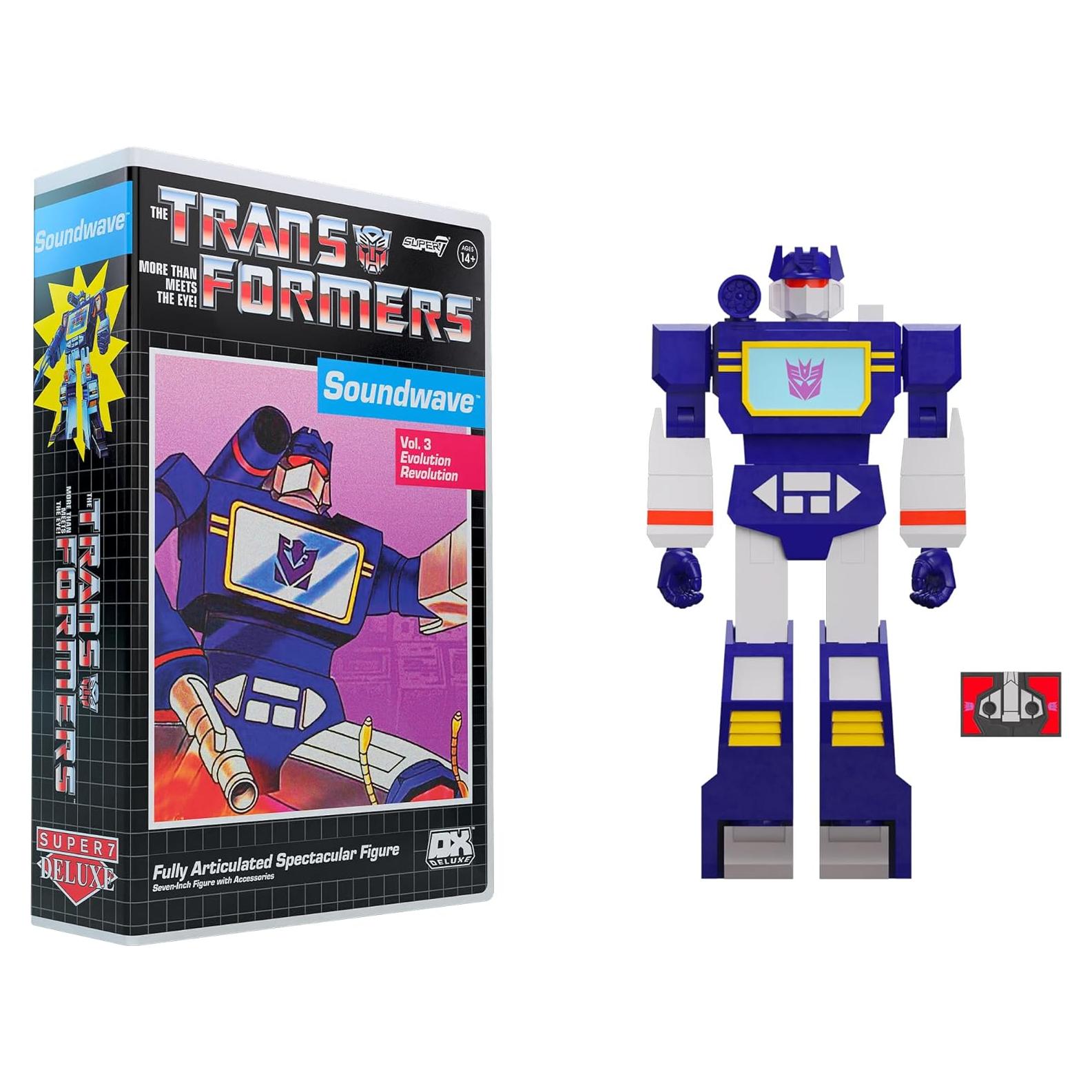 Figura de Acción Super7 Transformers Soundwave 17.78 cm