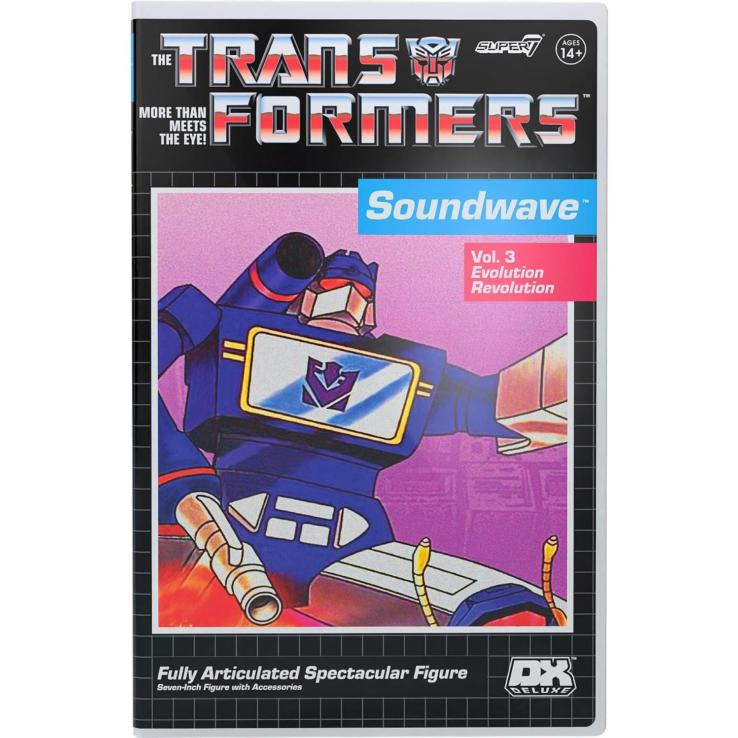 Figura de Acción Super7 Transformers Soundwave 17.78 cm