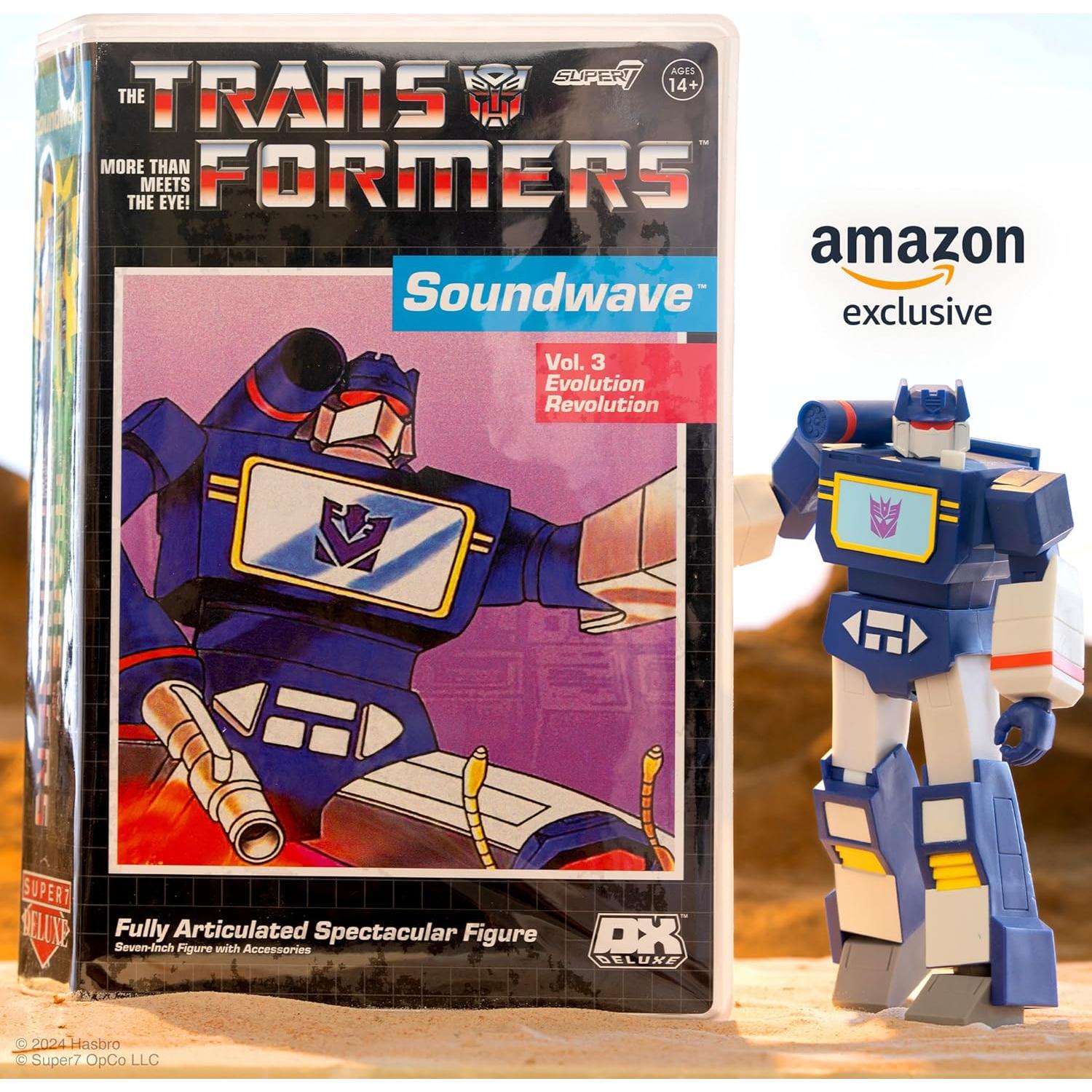 Figura de Acción Super7 Transformers Soundwave 17.78 cm