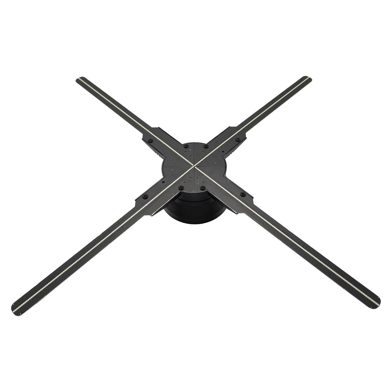 Ventilador Holográfico 3D HoloSpin 49cm WiFi Bluetooth 560 LEDs