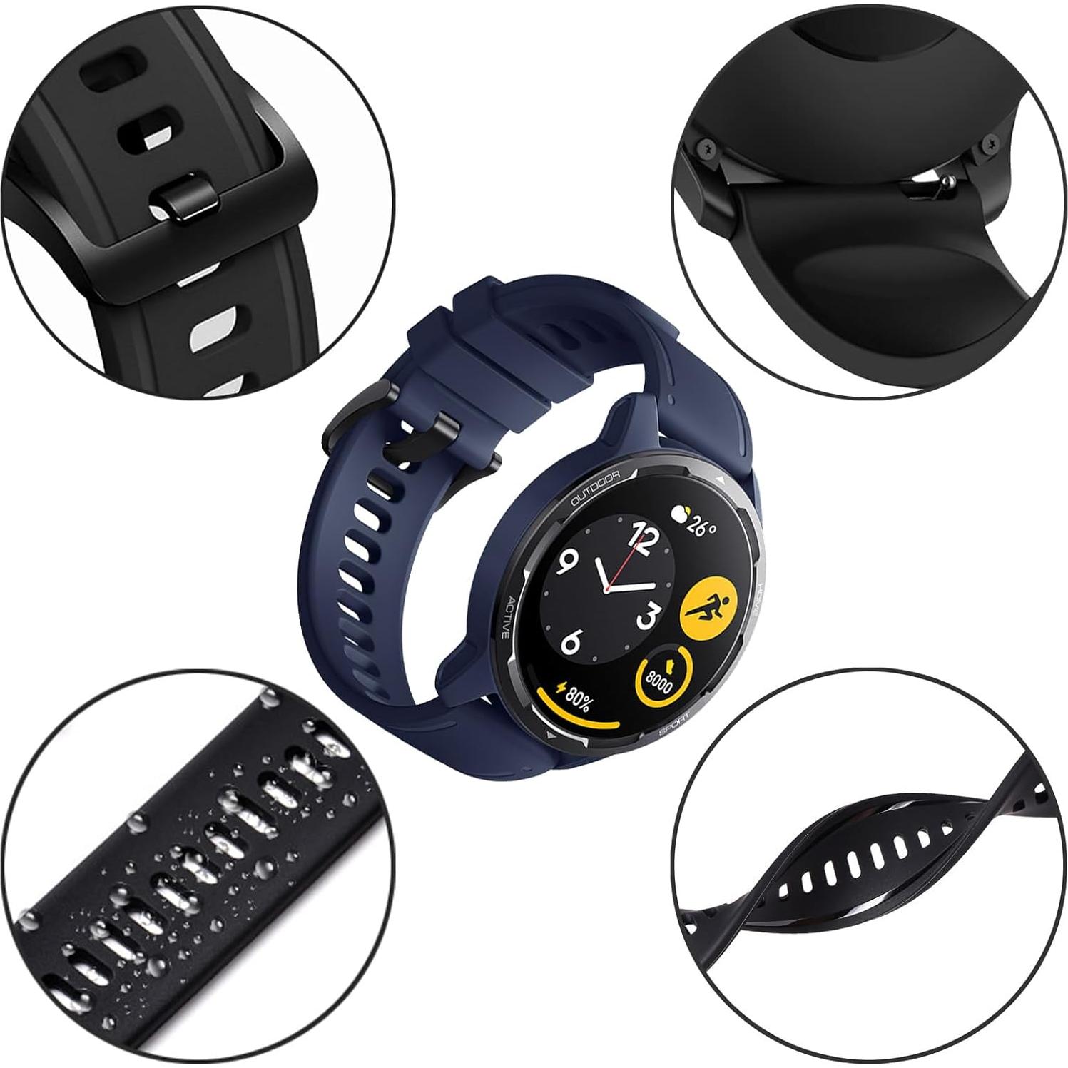 Correas de Silicona Suave Xiaomi Mi Watch S1/S2/S3 - 3 Colores