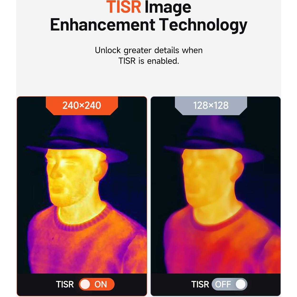 Cámara Térmica Portátil TOPDON TC004 Mini - Resolución 240x240