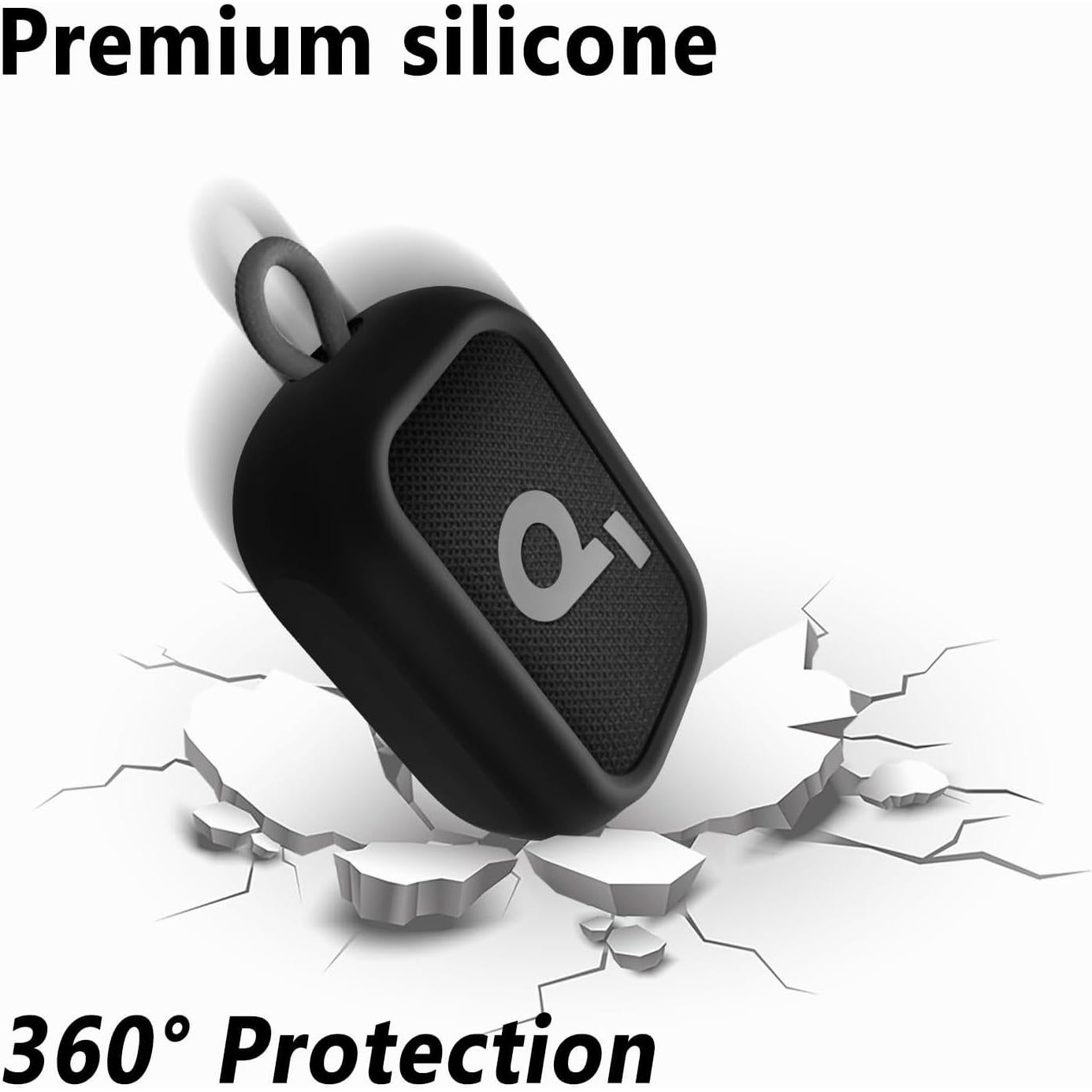 Funda de Silicona Geiomoo para Altavoz Anker Select 4 Go - Negro